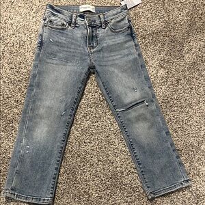 Abercrombie kids Light Blue Straight Leg Jeans